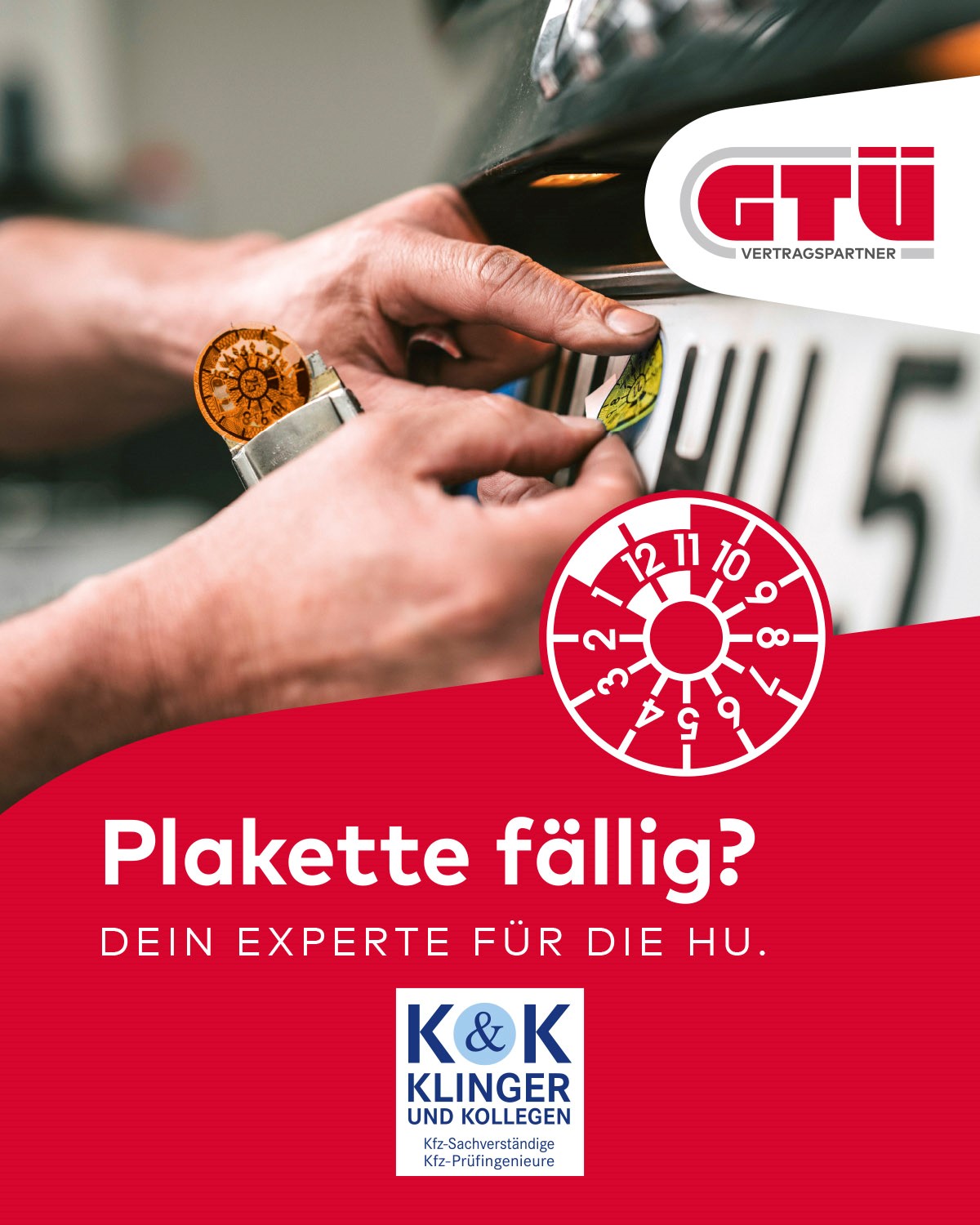 GTUE Plakette fällig 2025 GTUE Plakette fällig 2025